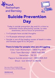 Suicide Prevention Day Poster